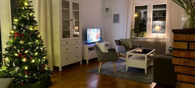 Wohnzimmer Weihnachten