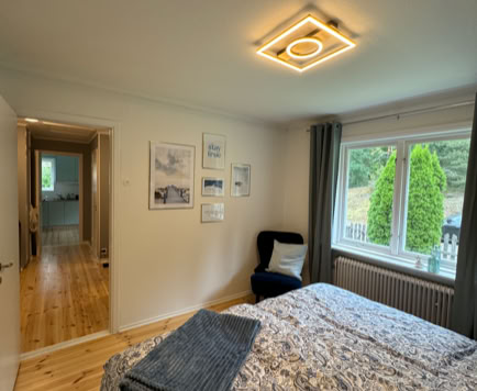 Blaues Schlafzimmer